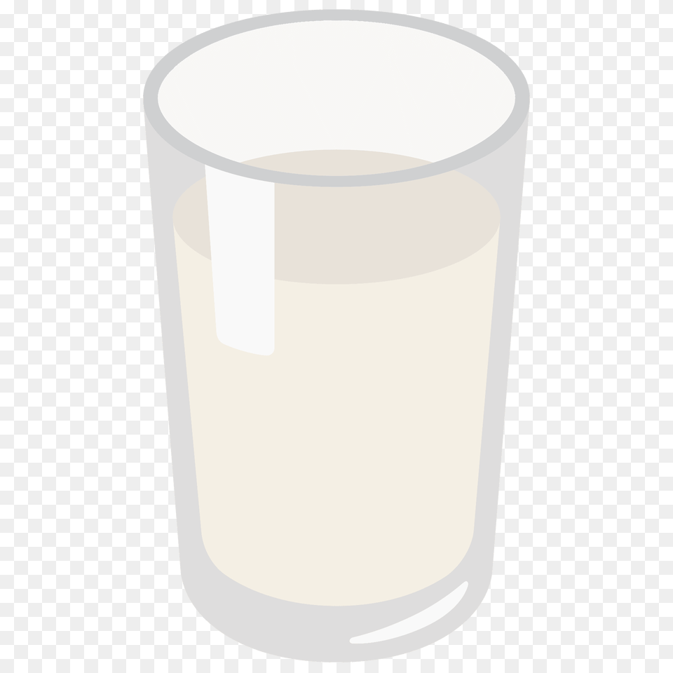 Glass Of Milk Emoji Clipart, Beverage, Cup Png