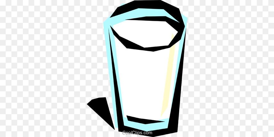 Glass Of Milk Royalty Free Vector Clip Art Illustration, Tin, Can, Trash Can Png Image