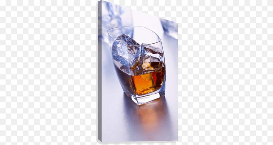 Glass Of Whiskey Canvas Print Supplier Generic Glass Of Whiskey Canvas Art Richard, Beverage, Alcohol, Cup, Liquor Free Png Download