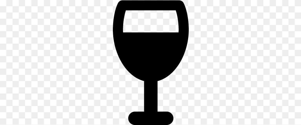 Glass Of Wine Vector Wine Glass, Gray Free Png Download
