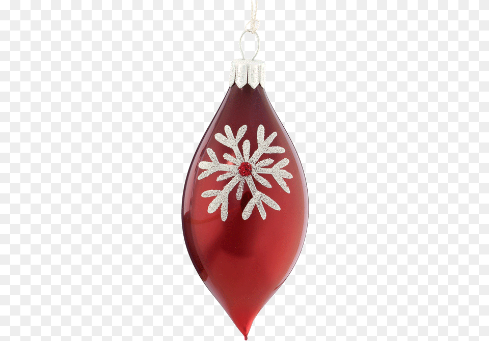 Glass Ornament With Silver Snowflake Earrings, Accessories, Earring, Jewelry, Food Free Png