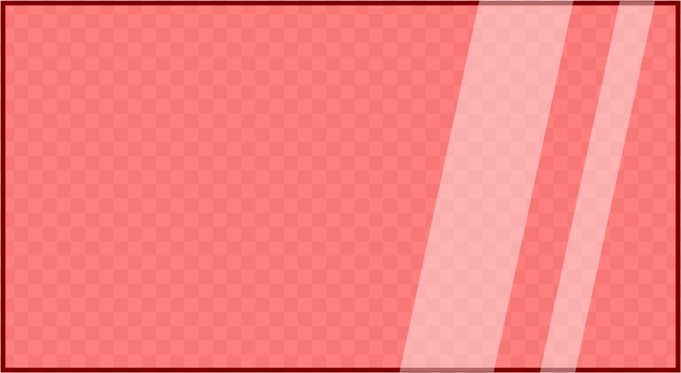 Glass Pane Red Red Glass Pane Free Transparent Png