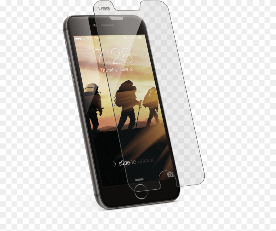 Glass Screen Shield Iphone 876s Uag Iphone 7 Screen Protector, Electronics, Mobile Phone, Phone, Adult Png