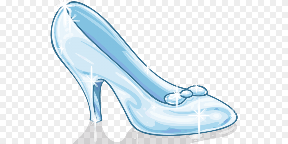Glass Slipper Cinderella Glass Slipper, Clothing, Footwear, High Heel, Shoe Free Transparent Png