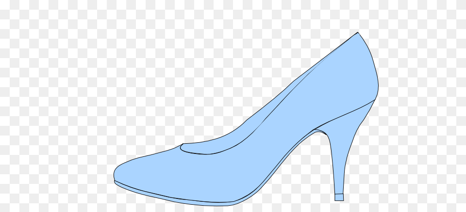 Glass Slipper Clipart Silhouette, Clothing, Footwear, High Heel, Shoe Png