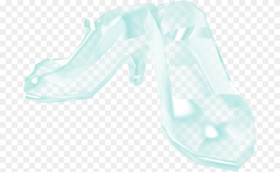 Glass Slipper Flip Flops, Clothing, Footwear, Ice, Shoe Png Image