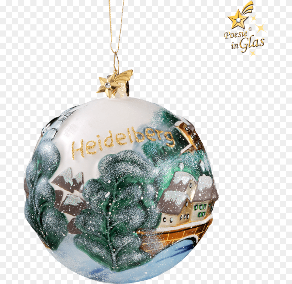 Glass Sphere Heidelberg Winter Heidelberg, Accessories, Jewelry, Locket, Pendant Free Png