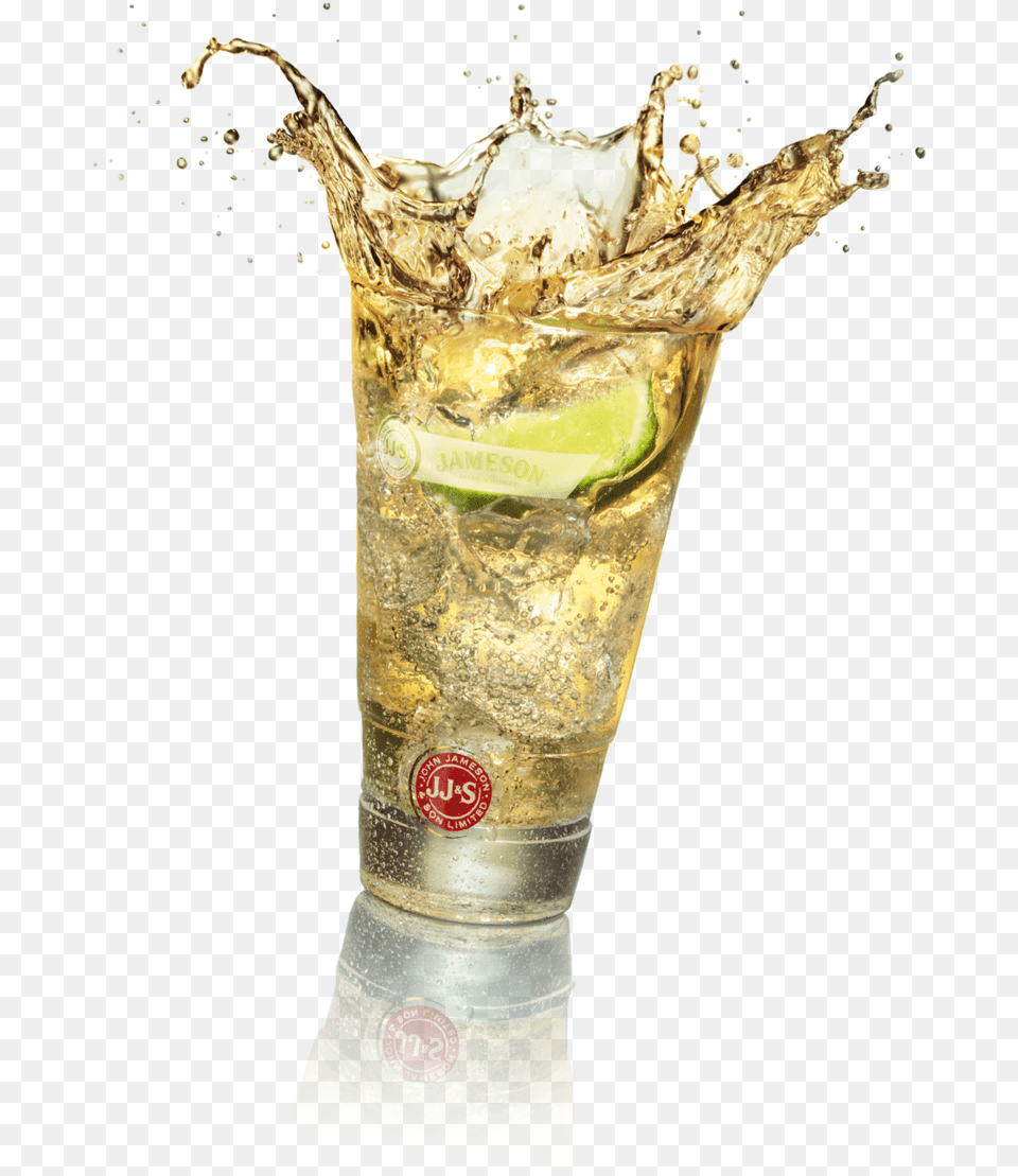 Glass Splash, Cocktail, Alcohol, Beverage, Mojito Free Transparent Png