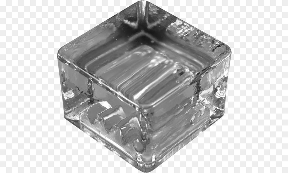 Glass Square, Ashtray, Ice Png Image