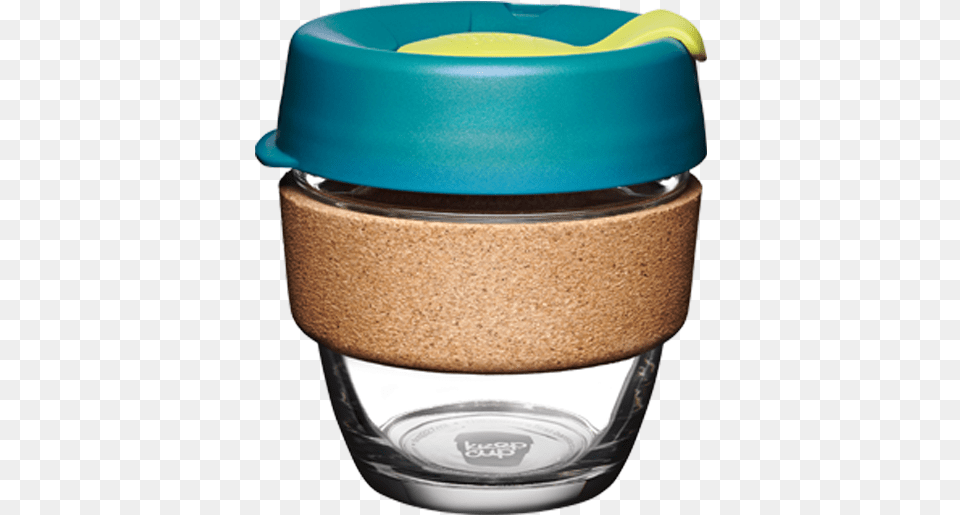 Glass Takeaway Coffee Cup, Jar Free Png Download