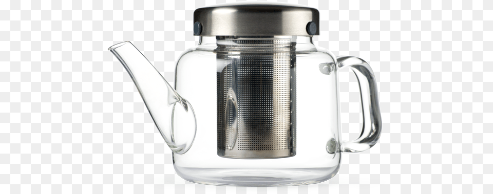 Glass Teapot Teapot, Cookware, Pot, Pottery, Bottle Free Png Download