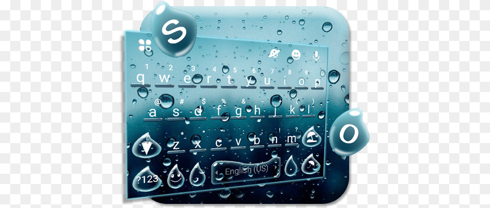 Glass Water Drop Keyboard Theme Apps On Google Play Dot, Droplet, Text Png Image