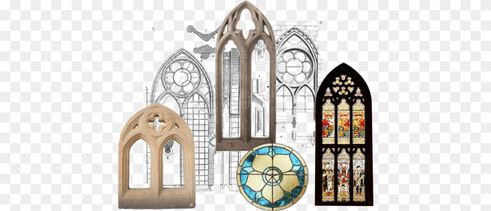 Glass Window Design Portable Network Graphics, Art, Arch, Architecture, Stained Glass Free Png Download