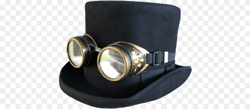 Glasses Black Medium Size Top Hat Hat, Accessories, Clothing, Goggles Free Png Download