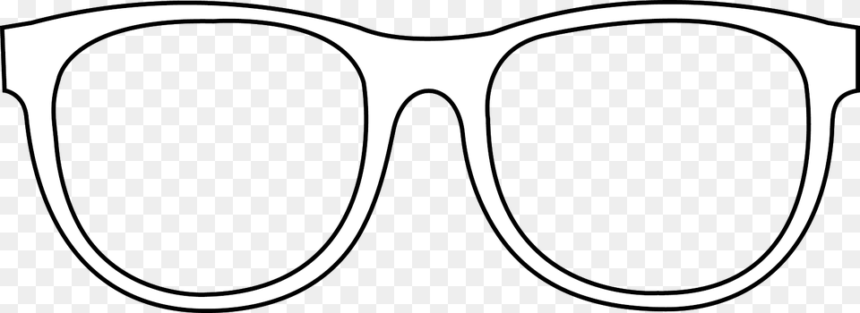 Glasses Clipart Black And White, Accessories, Sunglasses Png Image