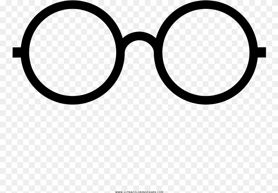 Glasses Coloring, Gray Free Transparent Png