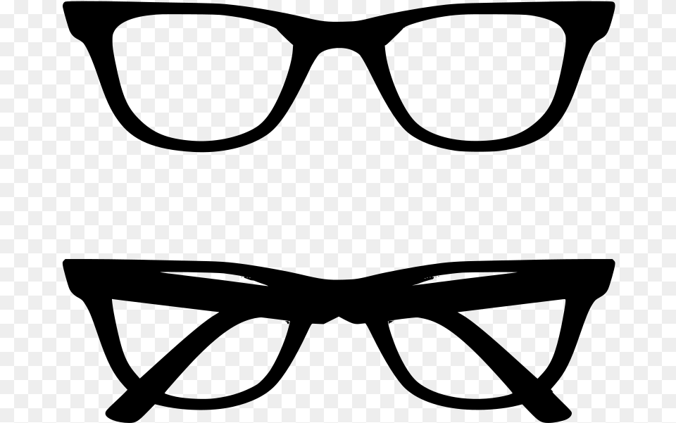 Glasses Gray Free Png Download
