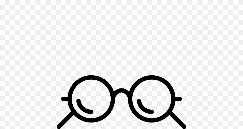 Glasses Harry Outline Potter Icon, Gray Png Image