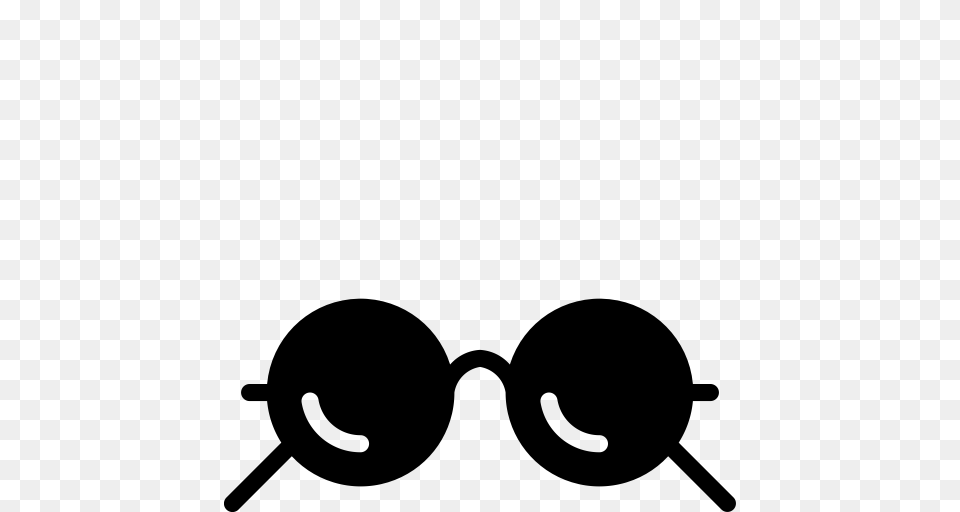 Glasses Harry Potter Solid Icon, Gray Free Transparent Png