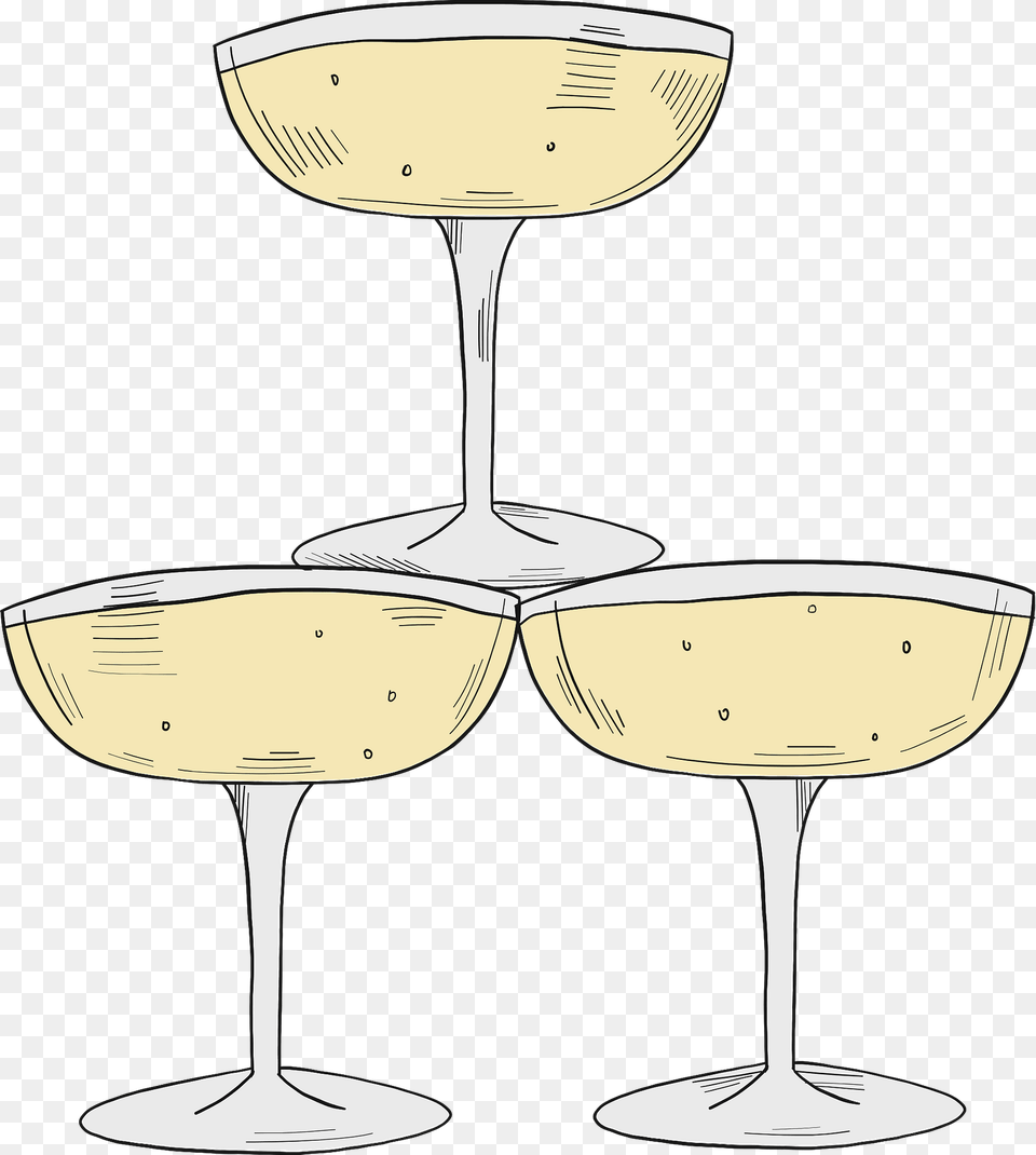 Glasses Of Champagne Clipart, Alcohol, Beverage, Glass, Liquor Free Png