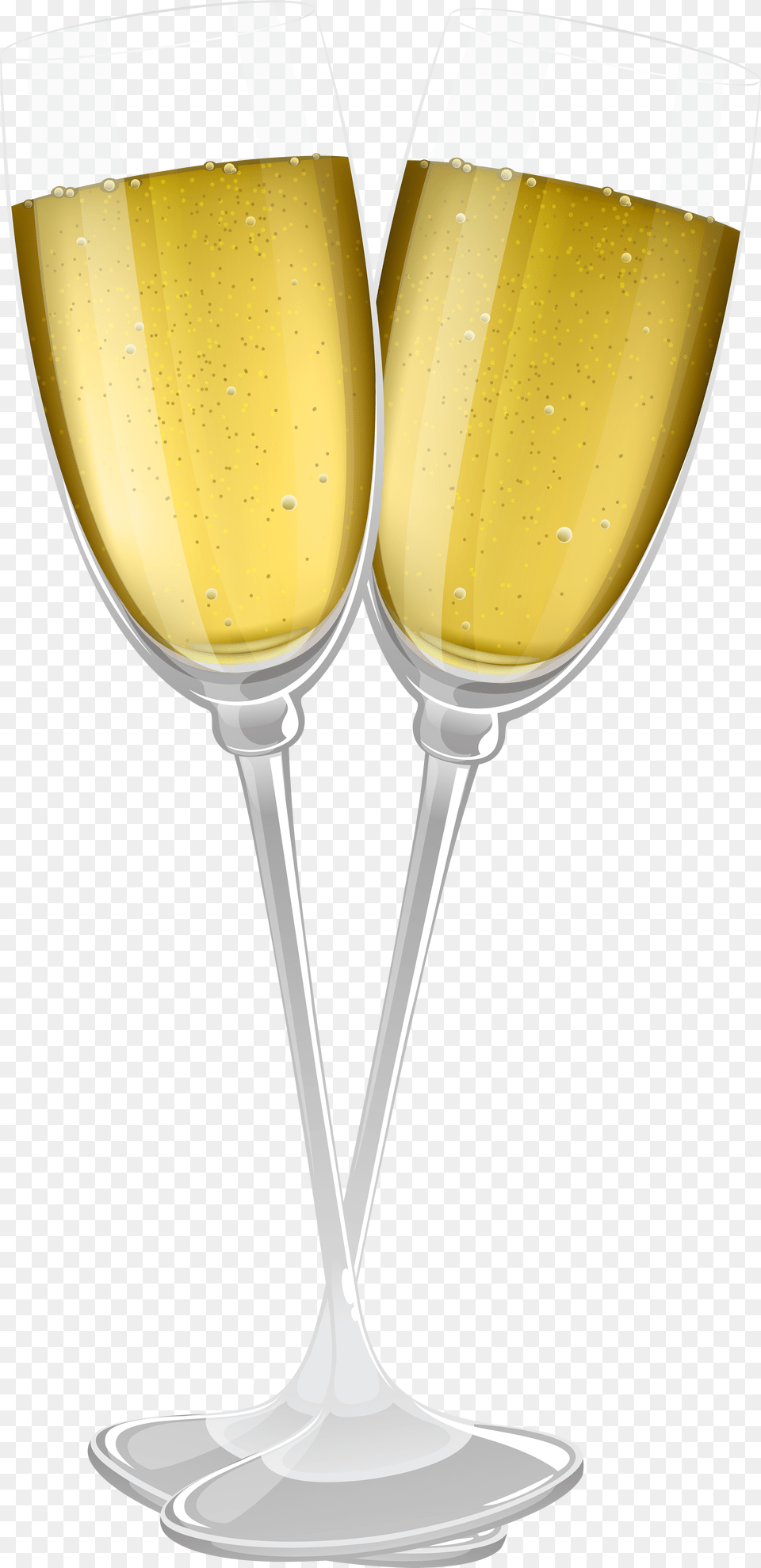Glasses Of Champagne Transparent Wine Glass, Alcohol, Beverage, Liquor, Wine Glass Png Image