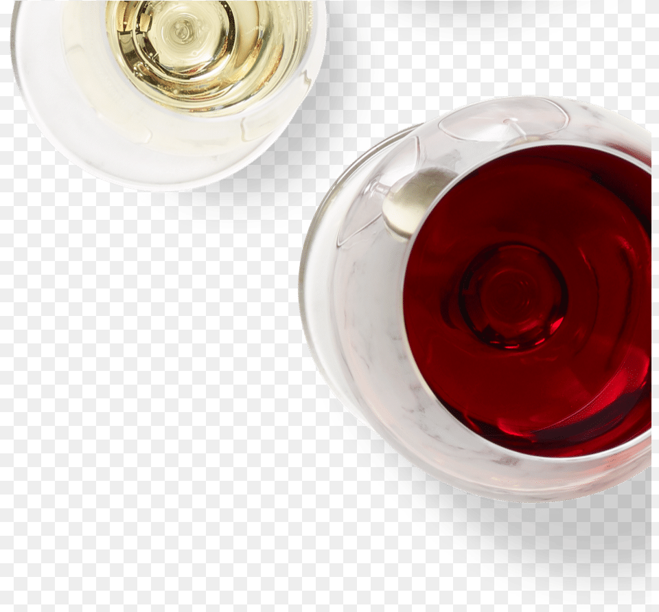 Glasses Of White And Red Wine Glass Bottle, Alcohol, Beverage, Liquor, Red Wine Free Png Download