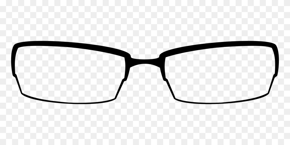 Glasses Transparent, Gray Free Png Download
