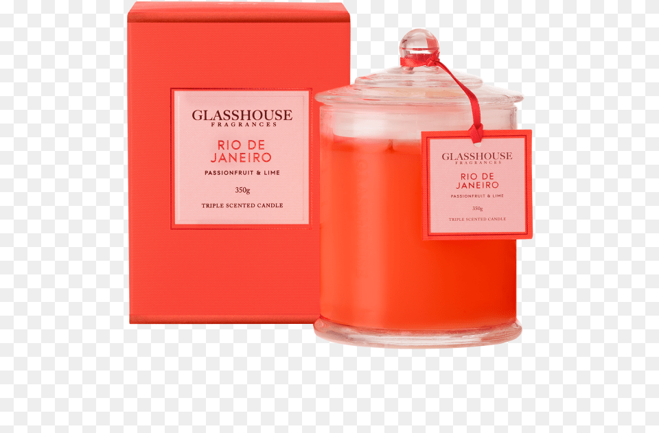 Glasshouse Rio De Janeiro Candle, Bottle, Food, Ketchup, Cosmetics Free Png