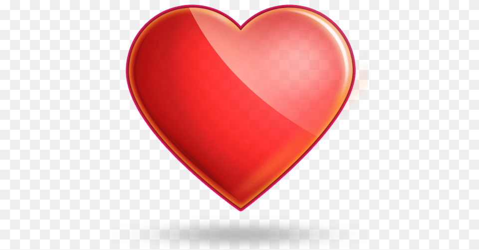 Glassy Heart Icon 3334 Icons And Backgrounds Glossy Heart, Balloon Free Png Download
