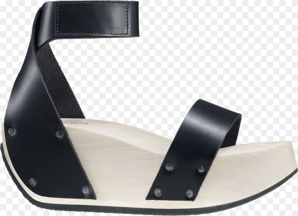 Gleam F Blk Box Nat Wedge, Accessories, Clothing, Footwear, Sandal Free Png