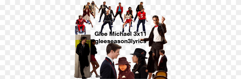 Glee Michael Jackson Made By Gs3l Glee Michael Jackson, Adult, Person, Hat, Woman Free Png