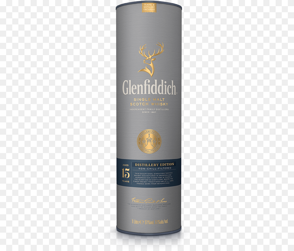 Glenfiddich Distillery Edition Single Malt Whisky Glenfiddich, Alcohol, Beverage, Liquor, Can Free Png