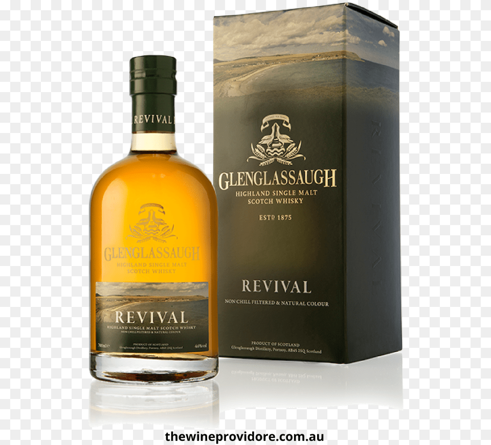 Glenglassaugh Revival 46 700ml Glenglassaugh, Alcohol, Beverage, Liquor, Whisky Free Transparent Png