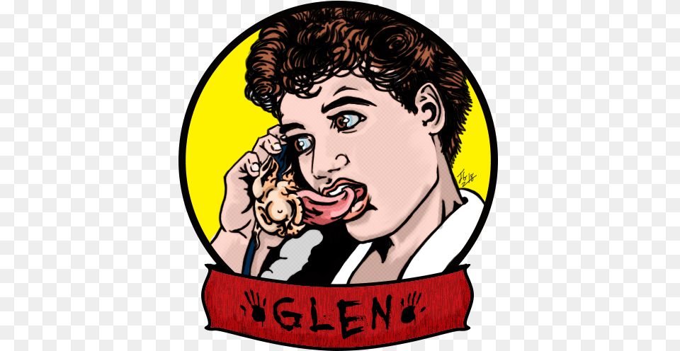 Glenn Licked By Freddy Final V3 Illustration, Photography, Adult, Publication, Person Free Transparent Png