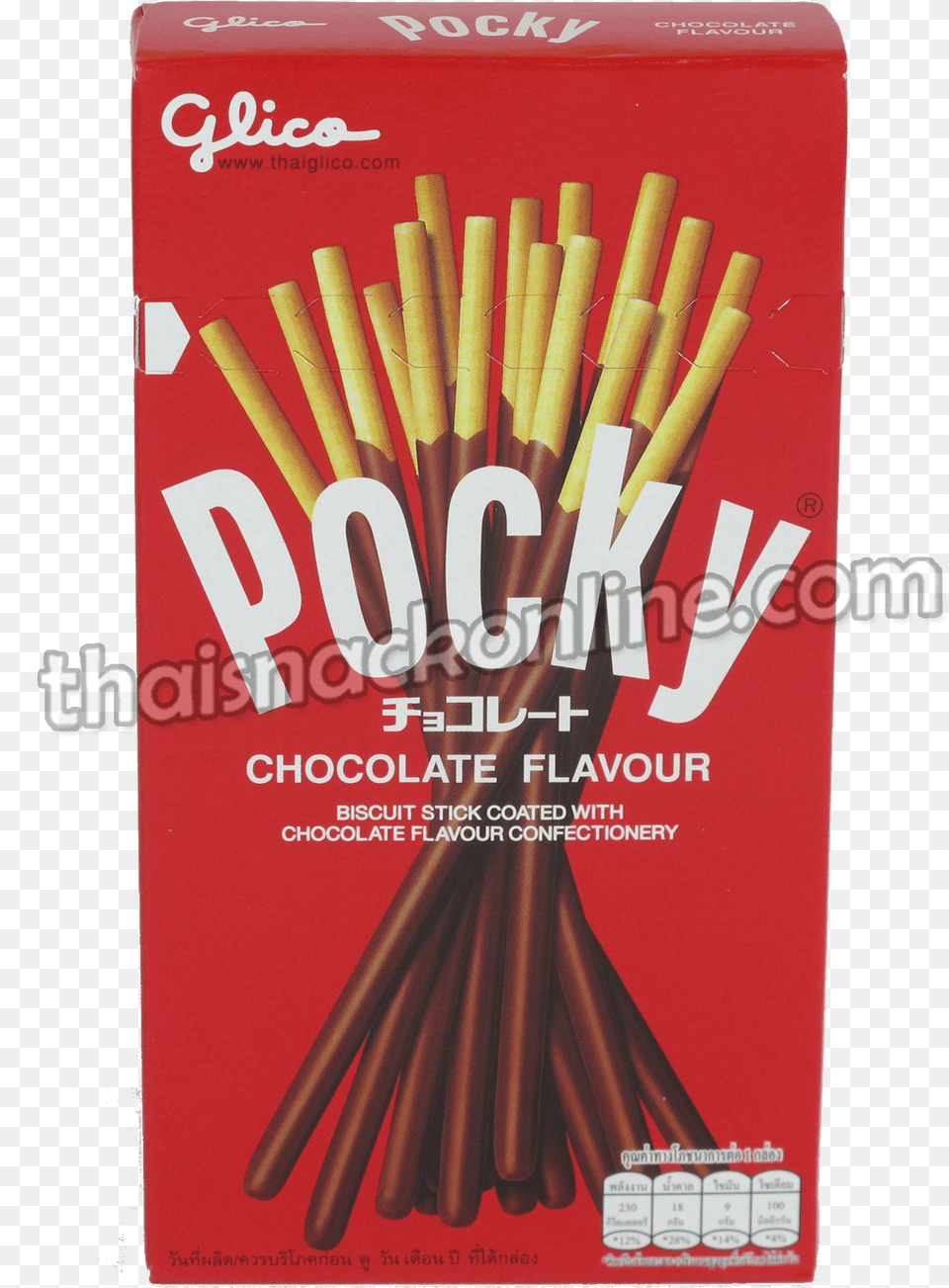 Glico Pocky Biscuit Stick 40g Chocolate, Incense Png