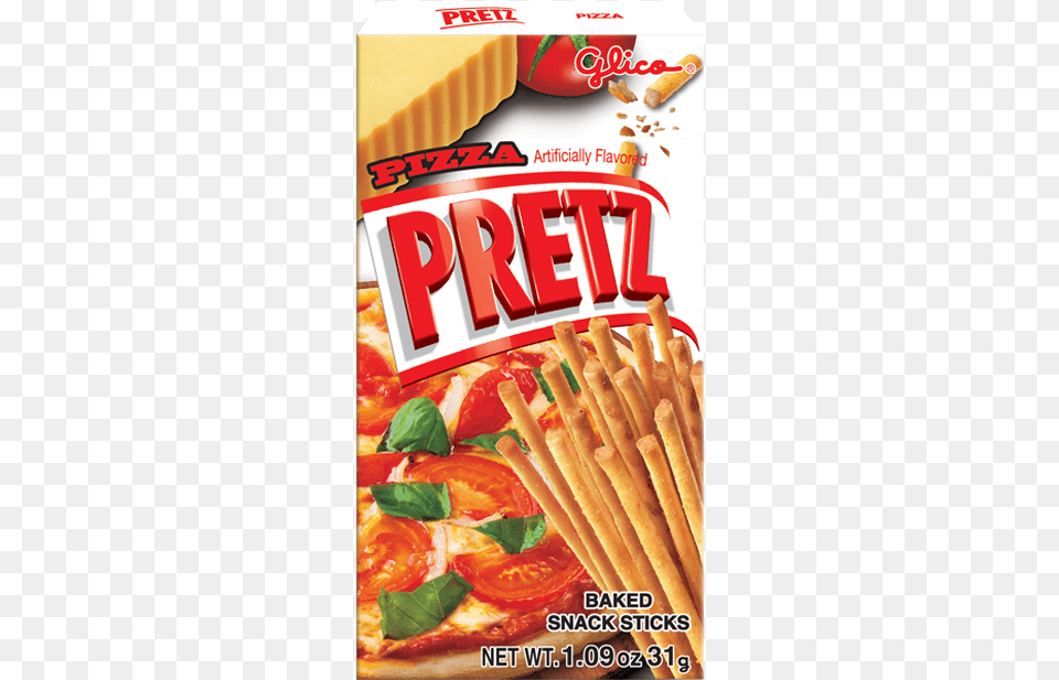 Glico Pretz Pizza, Advertisement, Food, Lunch, Meal Free Transparent Png