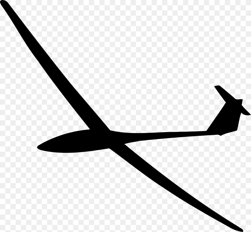 Glider, Gray Png