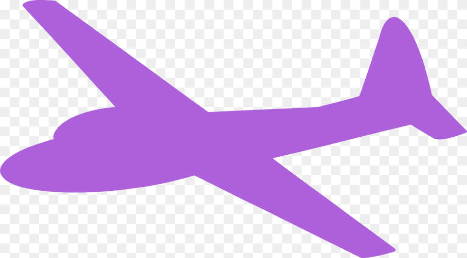 Glider Silhouette, Aircraft, Transportation, Vehicle, Airplane Free Transparent Png