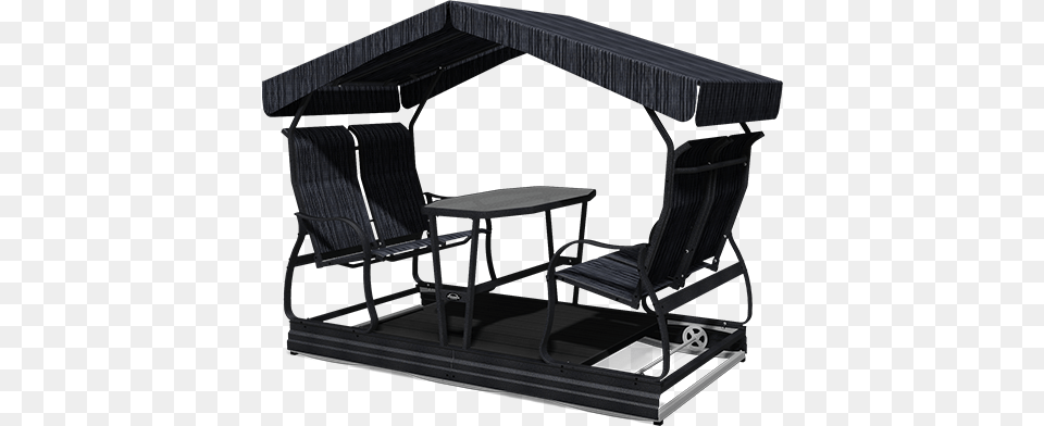 Glider Swing Picnic Table, Chair, Furniture, Outdoors Png