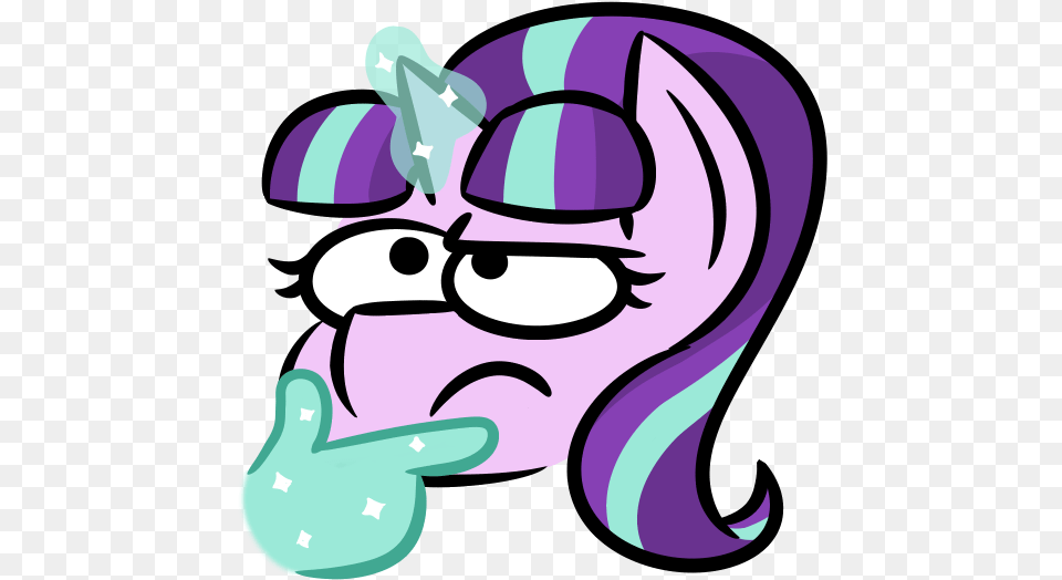 Glimglam Emoji Emoticon My Little Pony Discord Emotes, Purple, Art, Graphics, Baby Free Png