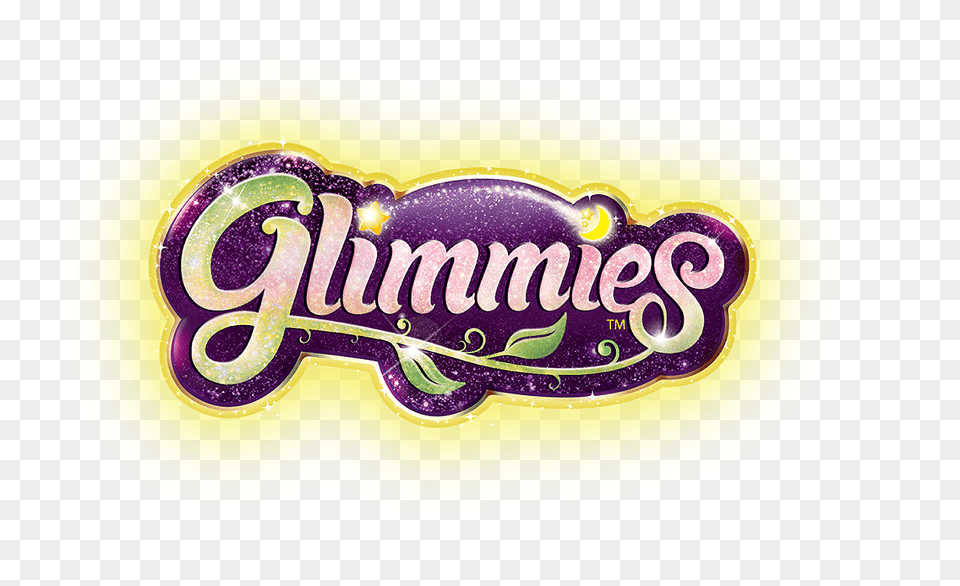Glimmies Logo, Plate, Food, Sweets Free Png Download