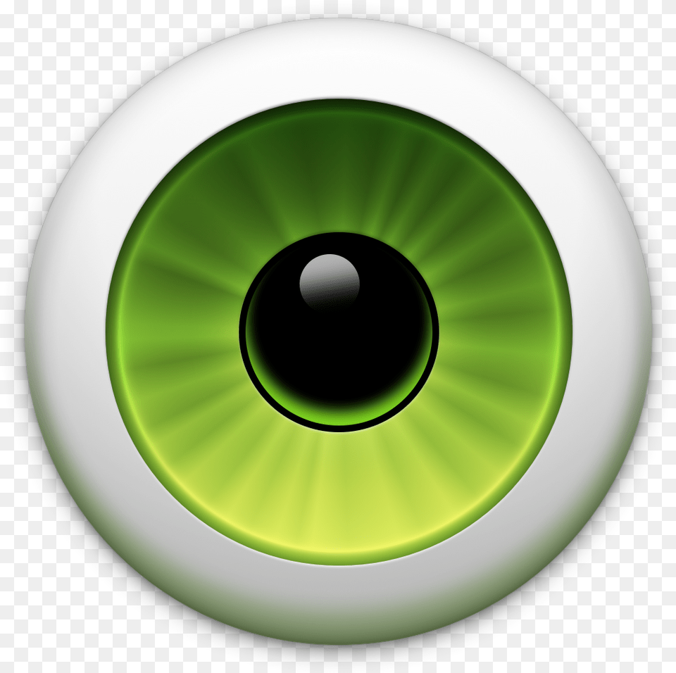 Glimpse Clipart Green Eye Circle, Disk, Electronics Png