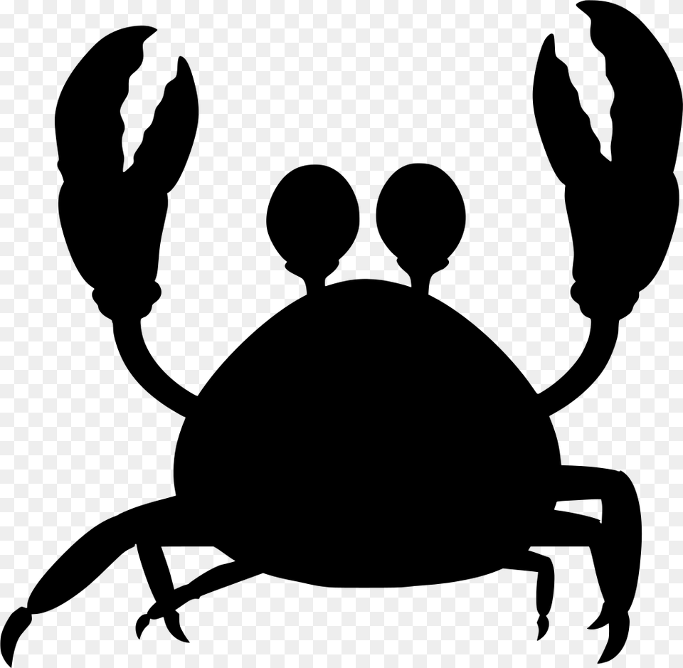 Glitch Crab, Gray Free Png Download