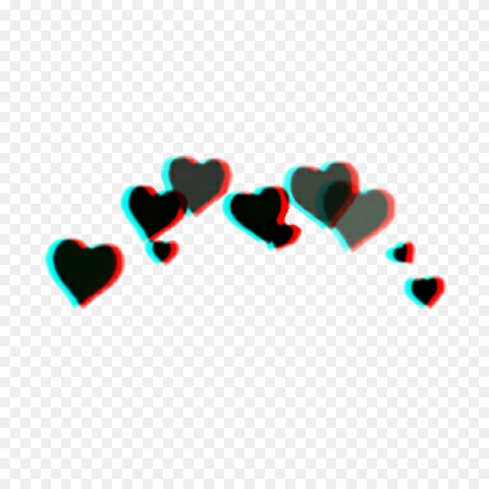 Glitch Glitchy Heart Hearts Crown Tumblr, Body Part, Hand, Person Png Image
