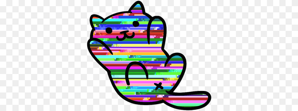 Glitch Kitty, Art Free Transparent Png