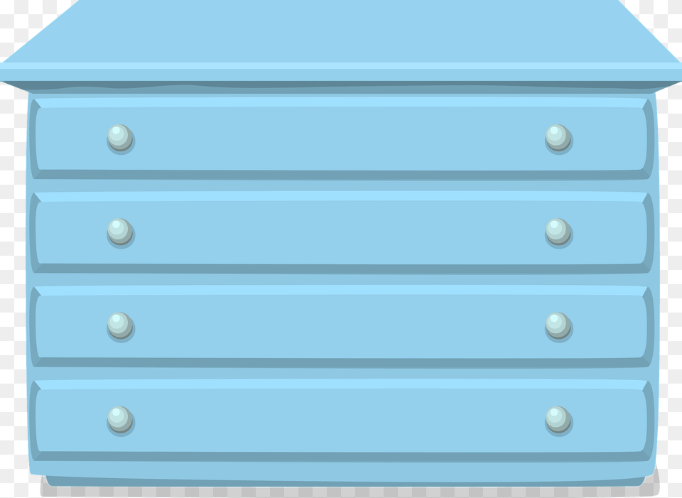 Glitch Simplified Chest Clipart, Cabinet, Drawer, Dresser, Furniture Free Png