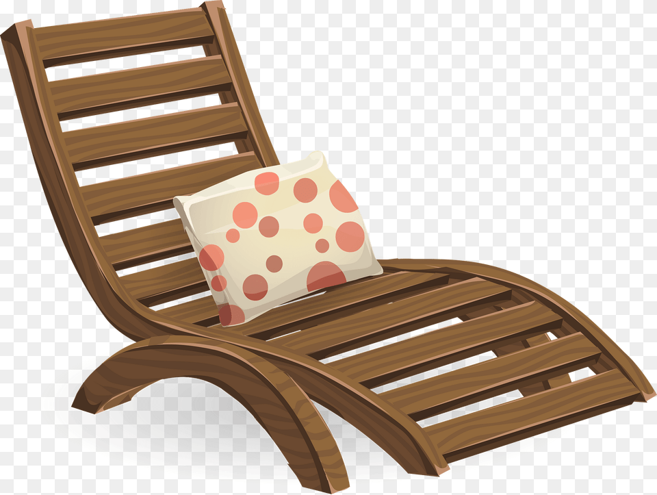 Glitch Simplified Deck Chair Clipart, Cushion, Furniture, Home Decor, Crib Free Png Download