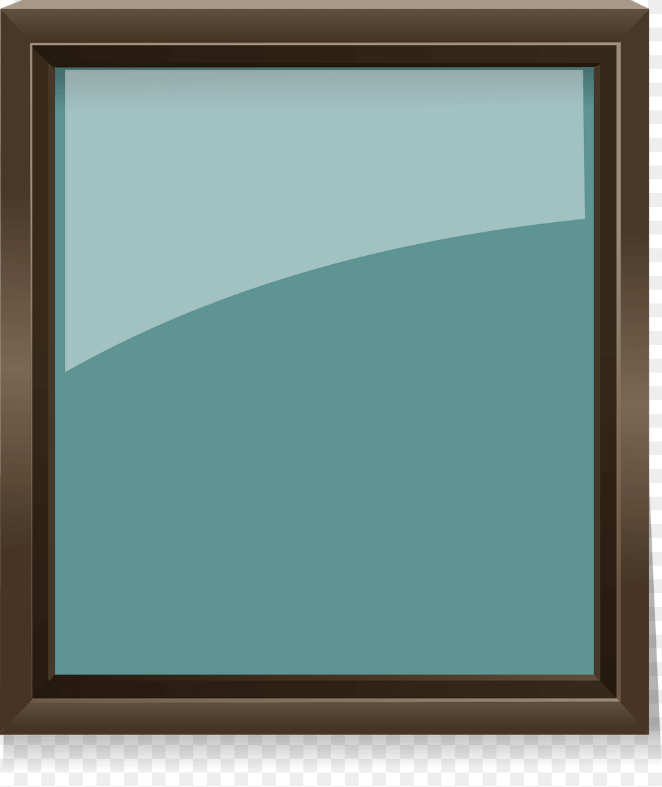 Glitch Simplified Picture Frame Clipart, White Board Free Png