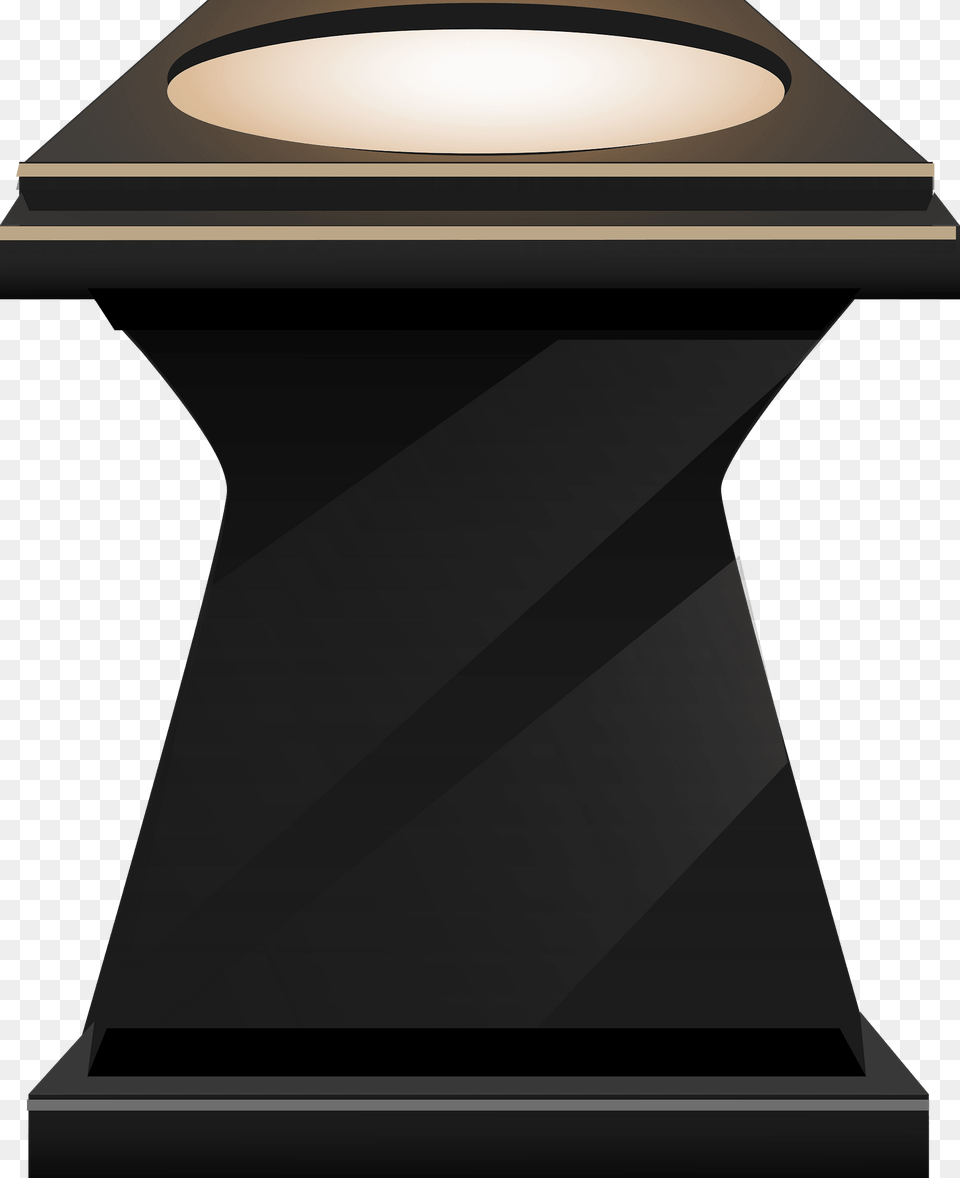 Glitch Simplified Spotlight Pedestal Clipart, Lighting, Mailbox Png