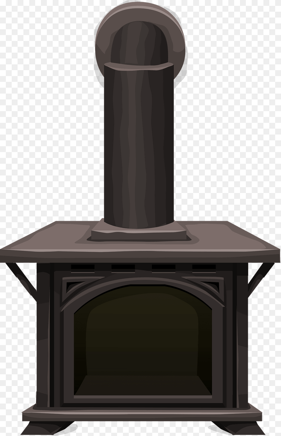 Glitch Simplified Wood Stove Clipart, Fireplace, Indoors, Hearth, Bottle Png